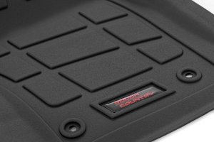 Toyota Tacoma Sure-Fit Floor Mats - Front - Rough Country - Double Cab - '24-'25
